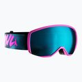 Maschera da sci per bambini Atomic Revent S Flash Jr graphic/pink/blue flash