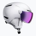 Casco da sci Atomic Revent Visor Stereo white heather/purple stereo