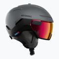 Casco da sci Atomic Savor GT Amid Visor Photo slate/red photo