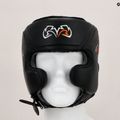 Casco da boxe Rival Intelli-Shock Headgear nero 14