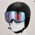 Casco da sci Salomon Driver Pro Sigma nero/rosa/oro 13