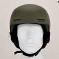 Casco da sci Salomon Brigade olive night 12