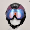 Casco da sci CASCO SP-2 Photomatic Visiera strallata celeste sfumato opaco 9