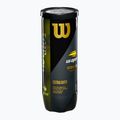 Palline da tennis Wilson US Open XD 3 pz. giallo 3