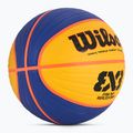 Wilson Fiba 3x3 Replica RBR basket blu/giallo taglia 6 2