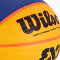 Wilson Fiba 3x3 Replica RBR basket blu/giallo taglia 6 3