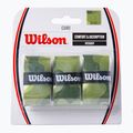 Wilson Camo Overgrip racchette da tennis 3 pezzi verde WRZ470850+