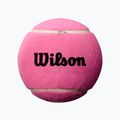 Pallina da tennis Wilson Roland Garros 5 Mini Jumbo rosa con autografo 2