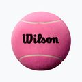 Pallina da tennis Wilson Roland Garros 9 Jumbo rosa autografata 2