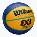 Pallacanestro Wilson Fiba 3x3 Junior blu/giallo per bambini taglia 5 2