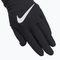 Guanti da corsa da donna Nike Lightweight Tech RG nero/argento 4