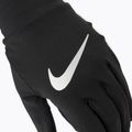 Guanti da corsa Nike Accelerate RG da uomo nero/nero/argento 4