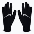 Set berretto + guanti da donna Nike Essential Running nero/argento 3