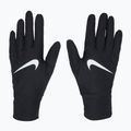 Set fascia da braccio + guanti da donna Nike Essential Running nero/nero/argento 2