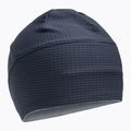 Set berretto + guanti Nike Essential Running da uomo blu tuono/grigio particella/argento 6