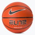 Nike Elite All Court 8P 2.0 sgonfio ambra / nero / argento metallico basket dimensioni 7