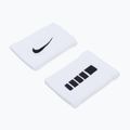 Polsini Nike Elite Doublewide 2 pezzi bianco/nero