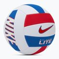 Nike All Court Lite pallavolo bianco / università rosso / gioco reale / università rosso dimensioni 5 2
