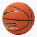 Nike Elite Championship 8P 2.0 sgonfio campo ambra / nero / oro metallico / nero basket dimensioni 6 2