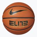 Nike Elite Championship 8P 2.0 sgonfio campo ambra / nero / oro metallico / nero basket dimensioni 6 4