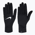 Guanti da corsa Nike Pacer Lightweight RG da uomo, nero/nero/argento