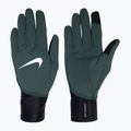 Guanti da corsa Nike Pacer Midweight RG da donna verde vintage/nero/argento