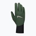 Guanti da corsa Nike Pacer Midweight RG da donna verde vintage/nero/argento 5