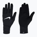 Guanti da corsa Nike Pacer Lightweight RG da donna nero/nero/argento