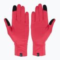 Guanti da corsa Nike Pacer Lightweight RG da donna aster rosa/aster rosa/argento 3