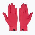 Guanti da corsa Nike Pacer Liner RG aster rosa/argento 3