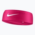 Fascia Nike Dri-Fit Fury Classic rosa acceso/bianco/bianco