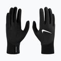 Guanti da corsa Nike Therma-Fit Pacer Sphere Midweight RG da donna nero/nero/argento