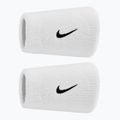 Fasce da polso Nike Swoosh Classic Doublewide Wristbands 2 pezzi white/black