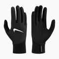Guanti da corsa Nike Therma-Fit Pacer Sphere Midweight RG da uomo, nero/nero/argento 7