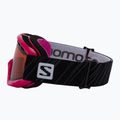 Salomon Juke Access rosa/arancio tonico, occhiali da sci per bambini 4