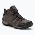Columbia Woodburn II Chukka WP Omni-Heat, stivali da trekking da uomo cordovan/rosso granato