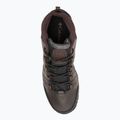Columbia Woodburn II Chukka WP Omni-Heat, stivali da trekking da uomo cordovan/rosso granato 6