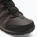 Columbia Woodburn II Chukka WP Omni-Heat, stivali da trekking da uomo cordovan/rosso granato 7