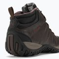 Columbia Woodburn II Chukka WP Omni-Heat, stivali da trekking da uomo cordovan/rosso granato 9