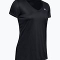 Maglietta da allenamento Under Armour Tech SSV donna - Nero pieno/argento metallizzato 4