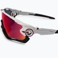 Occhiali da sole Oakley Jawbreaker bianco lucido/prizm road 4