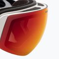 Oakley Flight Deck M bianco opaco/prizm snow torch iridium occhiali da sci 5