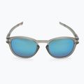 Occhiali da sole polarizzati Oakley Latch matte grey ink/prizm sapphire 3