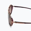 Occhiali da sole Oakley Split Time in cristallo lampone/nero sfumato da donna 4