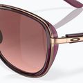 Occhiali da sole Oakley Split Time in cristallo lampone/nero sfumato da donna 11