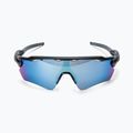 Occhiali da sole Oakley Radar EV Path nero opaco/prizm deep water polarizzati 3