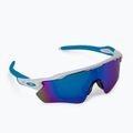 Occhiali da sole Oakley Radar EV Path bianco lucido/prisma zaffiro