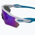 Occhiali da sole Oakley Radar EV Path bianco lucido/prisma zaffiro 3