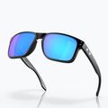 Occhiali da sole Oakley Holbrook nero opaco/zaffiro polarizzato 9