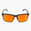 Occhiali da sole polarizzati Oakley Holbrook nero lucido/prizm rubino 3